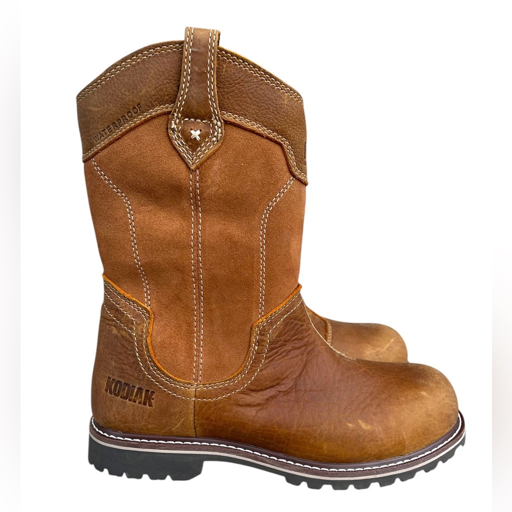 Kodiak Waterproof Leather Steel Toe Boots